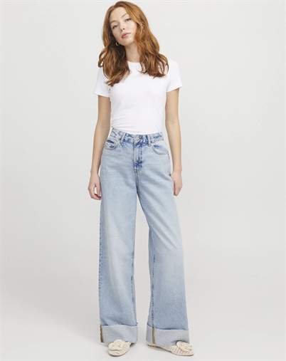 Tokyo Wide Fold Up Jeans - JJXX